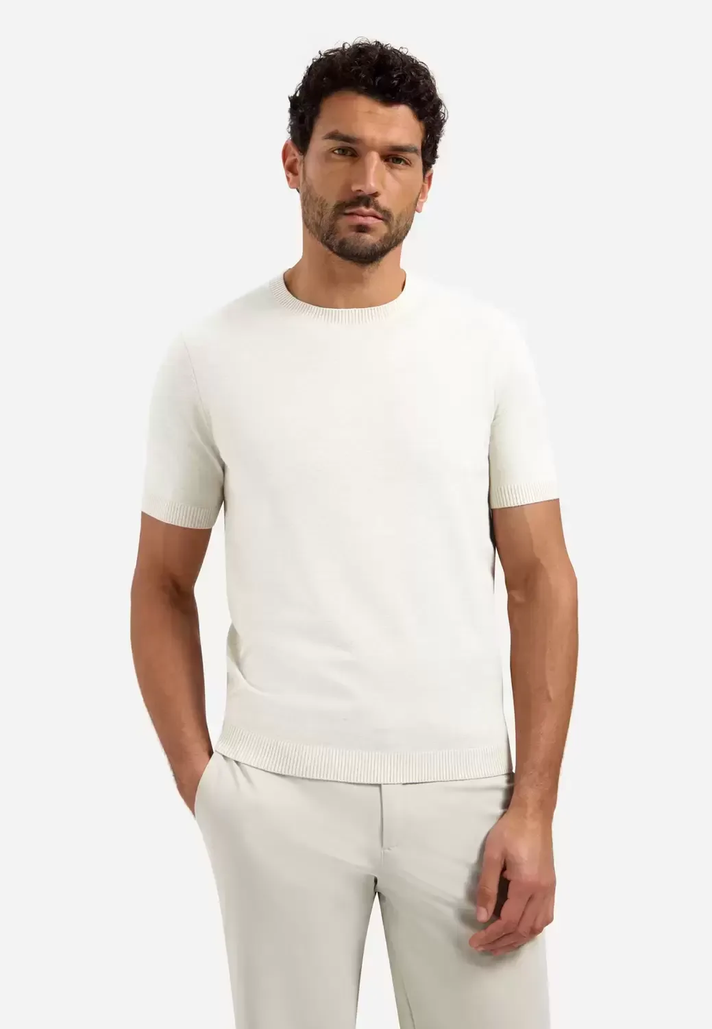 Pullover Short Sleeve Crew Neck el ale - M - FashionsVida