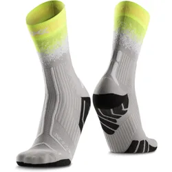 X-SOCKS® TRAILRUN TERRASKIN PERFORM CREW Unisex Fluo Yellow/X White/Silver Grey 45-47