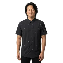 Chemise à Manches Courtes Flagship Uv Button Up Phantom S
