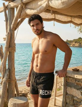 Sinsay - Pantaloncini mare - nero