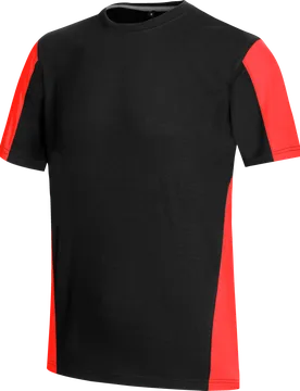 WÜRTH MODYF T-shirt de travail bicolore JOB+ BICOLOR noir/rouge Rouge 3XL - Würth MODYF - FashionsVida