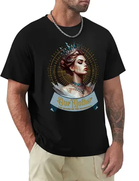 Our mother the queen of the household T-Shirt Basic Plain Tee for Spring and Summer - Aliexpress - FashionsVida