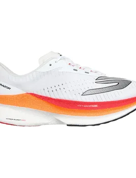 Scarpe Da Running Aero Razor White Textile / Black / Orange Trim EU 43 - Skechers - FashionsVida