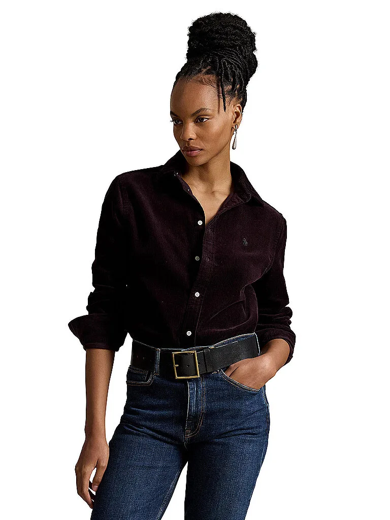 Ralph Lauren Blusa rojo oscuro L - Ralph Lauren - FashionsVida