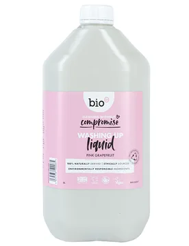 Bio D Concentrated Washing Up Liquid - Pink Grapefruit - 5L - Bio-D - FashionsVida