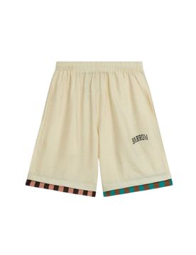 Pantaloncini unisex - popeline shorts - beige