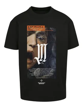 Mister T-shirt à Manches Courtes Dusa Painting Oversize Black S
