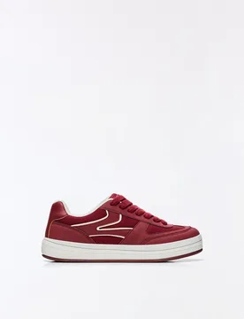 Baskets Volume 39 Grenat - Bershka - FashionsVida