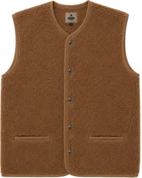 Veste sans manches en laine - Vest Costy Ultralight Teddy Brown en Laine - Taille L - Marron