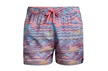 Very-Short-Length Watersword Graphic Badeschorts - Shorts-Badehose - blau - Herren - Size: XL