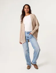 Textured Cardigan - ONE / BEIGE - female