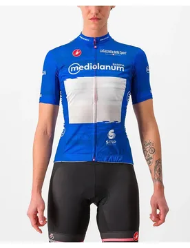 Maglia A Maniche Corte #giro106 Competizione Blue / White - Castelli - FashionsVida