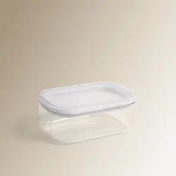 Bote de conservación de alimentos apilable