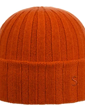 Surth Cashmere Knit Hat by - terracotta - Female - Size: One Size - Stetson - FashionsVida
