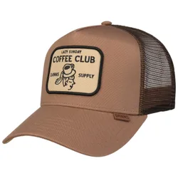 HFT Coffee Head Trucker Cap by - light brown - Herren - Size: One Size