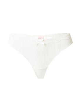 Hunkemöller Tanga 'Lola' blanco