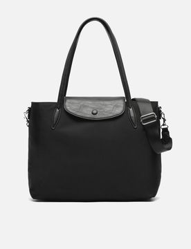 Teme Grand sac shopper en nylon avec poche pour ordinateur portable 14 pouces