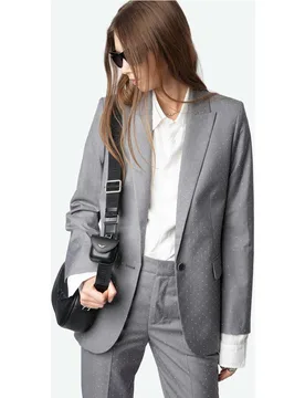 Zadig & Voltaire - Blazer de mujer Valse strass con cierre de botón - Zadig & Voltaire - FashionsVida