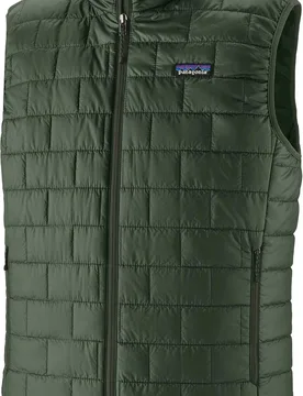 Stepp- Und Daundenjacken ohne ärmel aus Primaloft® M's Nano Puff Vest Old Growth Green für Herren Größe S Grün - Patagonia - FashionsVida