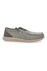 Scarpe da uomo casual grigio in tessuto PK1118G 42