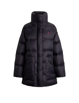 POLO Daunenjacke schwarz L damen