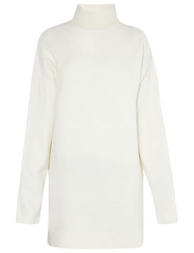MYMO Vestido de punto blanco