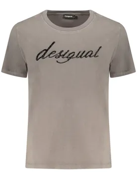 Damen Kurzarm-T-Shirt Grau 26SWTK08_GR2058