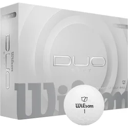 Golfbälle DUO Soft - 12er Pack, weiss