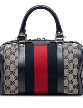 Small GG Canvas Web Joy Boston Bag - Gucci - FashionsVida