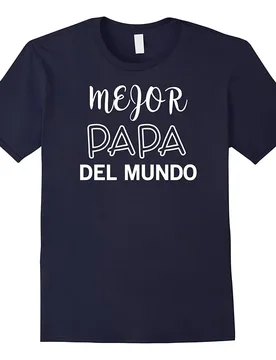 Mejor Papa Del Mundo Regalo Para Papa T-Shirt. Summer Cotton O-Neck Short Sleeve Mens T Shirt New S-3XL - Aliexpress - FashionsVida