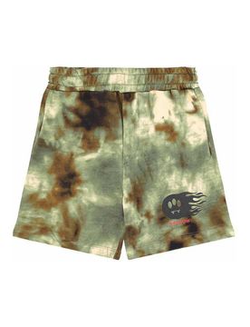 Barrow Shorts Con Stampa Camouflage
