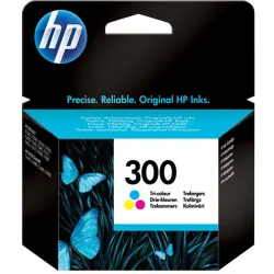 Cartucho 300 tricolor original tinta (CC643EE)