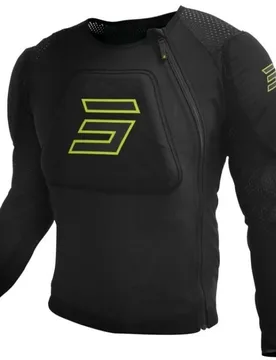 Pettorina Integrale Moto Cross Enduro PRIME Nero Giallo taglia 2X - Shot - FashionsVida