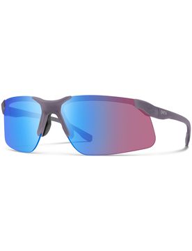 Sonnenbrille Cipher Matte Meteorite Crystal ChromaPop Low Light Rose Blue Mirror Bordeaux