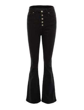 Trendyol Vaquero negro denim