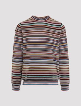 Men's 100% Cotton Round-Neck Sweater