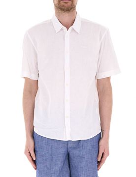 Camicia in lino BIANCO L