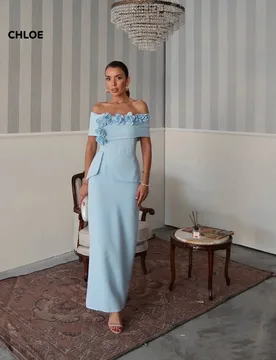 Custom Made Evening Dresses Wedding Mermaid Off-shoulder Women's Elegant Dresses for Special Event Sleeveless Robe Soiree Prom - Aliexpress - FashionsVida