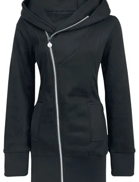 Kapuzenjacke für Damen schwarz "Zip Case" von - Frauen - female - RED by EMP - FashionsVida