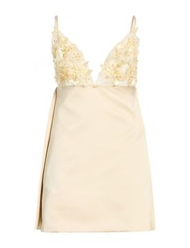 Minivestido Mujer Beige 40,42 Mujer