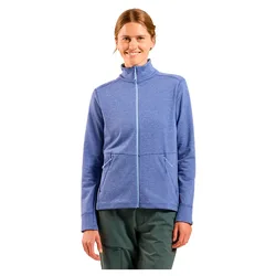 Pile Con Cerniera Grid Blue Heron Melange XL