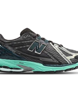 R Damen Sneaker - Schwarz - Größe 39.5 - Leder Black 39.5 - New Balance - FashionsVida