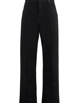Mid-rise Straight-leg Jeans