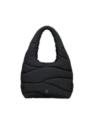 Borsa - Borsa a spalla WAVY PUFFER SHOULDER BAG nero