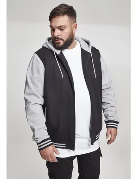 Felpa 2-tone Zip Gt Black / Grey 2XL