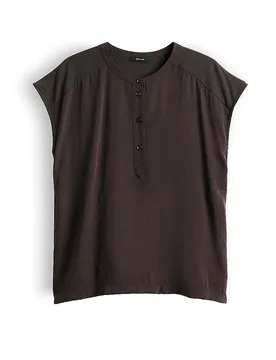Blusenshirt SAJULA marrone 42 - Opus - FashionsVida