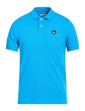 Poloshirt Herren Azurblau S,XS,XXXL Herren