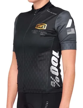 Maglia A Maniche Corte Exceeda Black / Charcoal - 100percent - FashionsVida