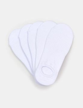 Confezione da 5 paia di calzini sportivi - bianco