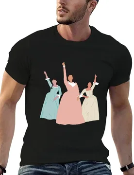 The Schuyler Sisters T-Shirt anime t shirts oversize t shirts with prints cotton t shirt man T-shirt - Aliexpress - FashionsVida